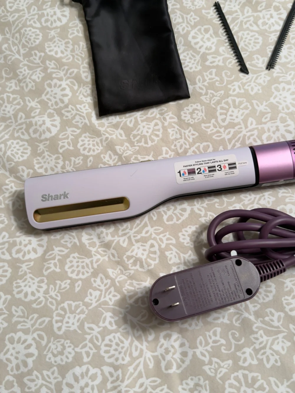 SHARK Silkipro Wet to Dry Straightener + Rapid Blow Dryer